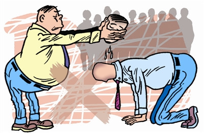 “你不服从管理!” 图/李法明 “你不服从管理!” 图/李法明